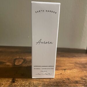 Earth Harbor Aurora Luminance Ampoule Serum Face Oil Sealed NIB